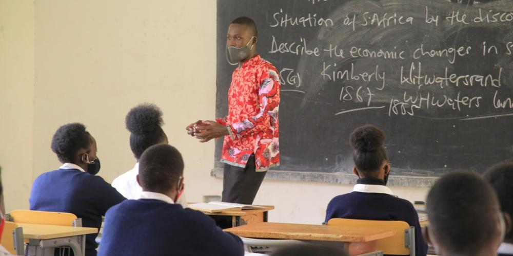 Sam's Park High School Classroom