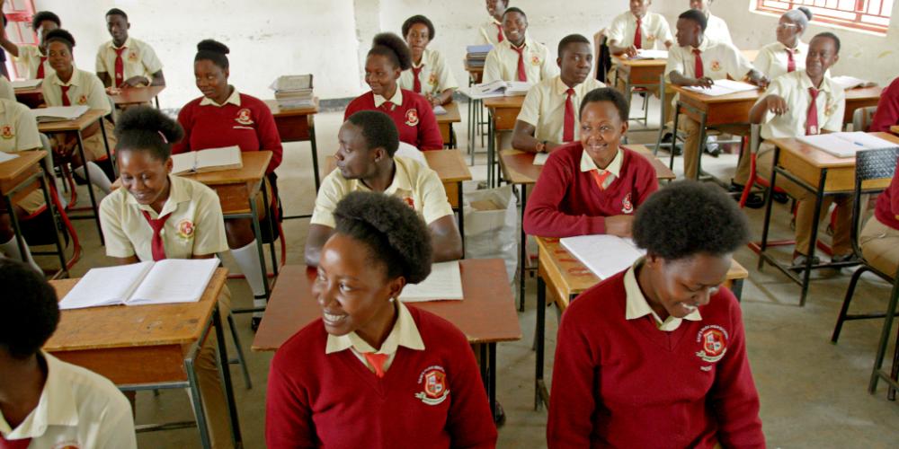 Sam's Park High School Classroom