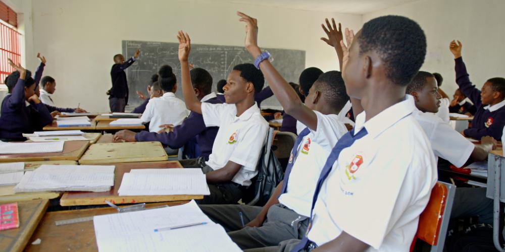 Sam's Park High School Classroom