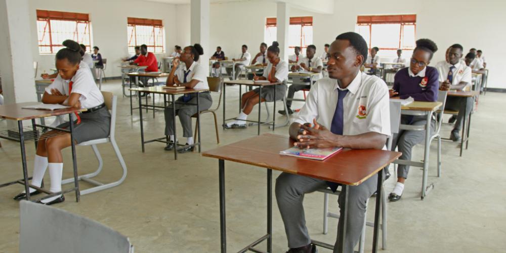 Sam's Park High School Classroom